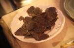 Fresh black truffle.
